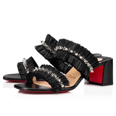 Mules Marivodou Christian Louboutin Mujer - Negros - 3170040BWI3